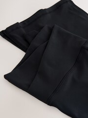 Black Active Balance Wrap Front Flared Leggings - Image 3 of 3