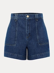 Phase Eight Sonnie Denim 100% Cotton Shorts - صورة 6 من 6