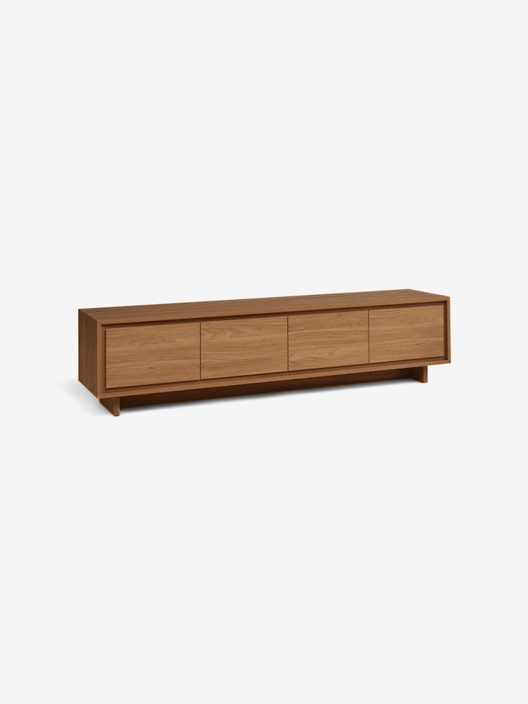 MADE.COM Dark Walnut Effect Kaci Up to 70 inch Up to 50 Inch TV Unit - Image 6 of 6 MADE.COM Dark Walnut Effect Kaci Up to 70 inch Up to 50 Inch TV Unit - Image 6 of 6