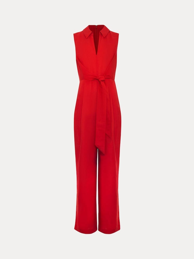 Phase Eight Red Becky Jumpsuit - Image 5 of 5