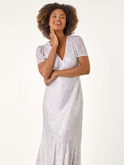 Металлик - Roman Sequin Midi Dress - Image 3 of 4