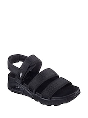 Skechers Black Uno Cool Concept Sandals - Image 2 of 3