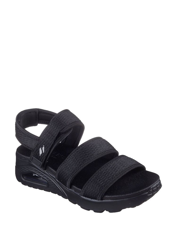 Skechers Black Uno Cool Concept Sandals - Image 2 of 3