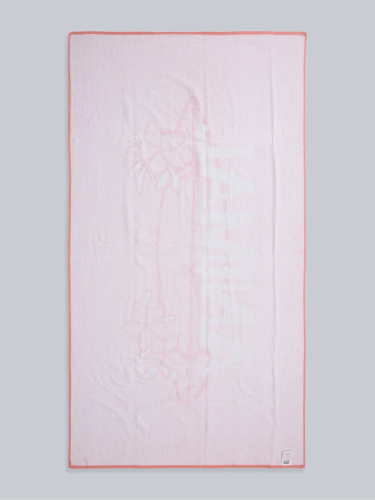 Animal Pink Classic Cotton Towel - Image 2 of 5
