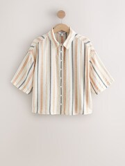 Rosa melocotón - Relaxed Button Down Shirt - Imagen 5 de 7