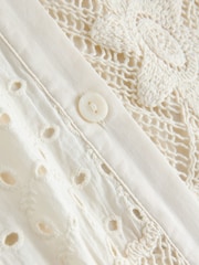 Cream Crochet Shirt - Image 8 of 8