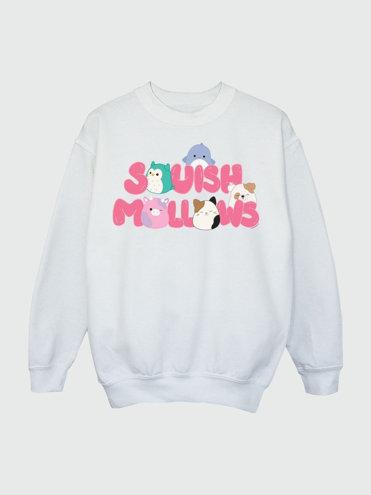 Brands In White Squishmallows Bubble Letters Sweatshirt - Image 2 of 3