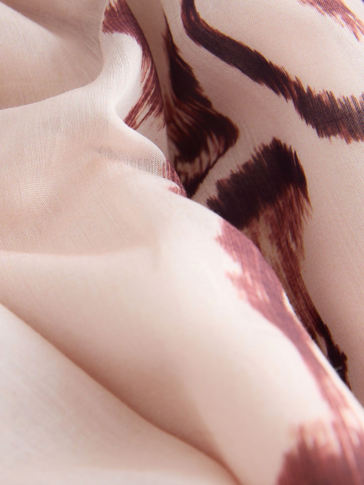 Multi - Kleid mit tiefer Taille und Unterkleid - Bild 10 von 10