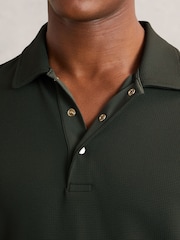 Reiss Green Tivolli Polo Shirt - Image 4 of 6