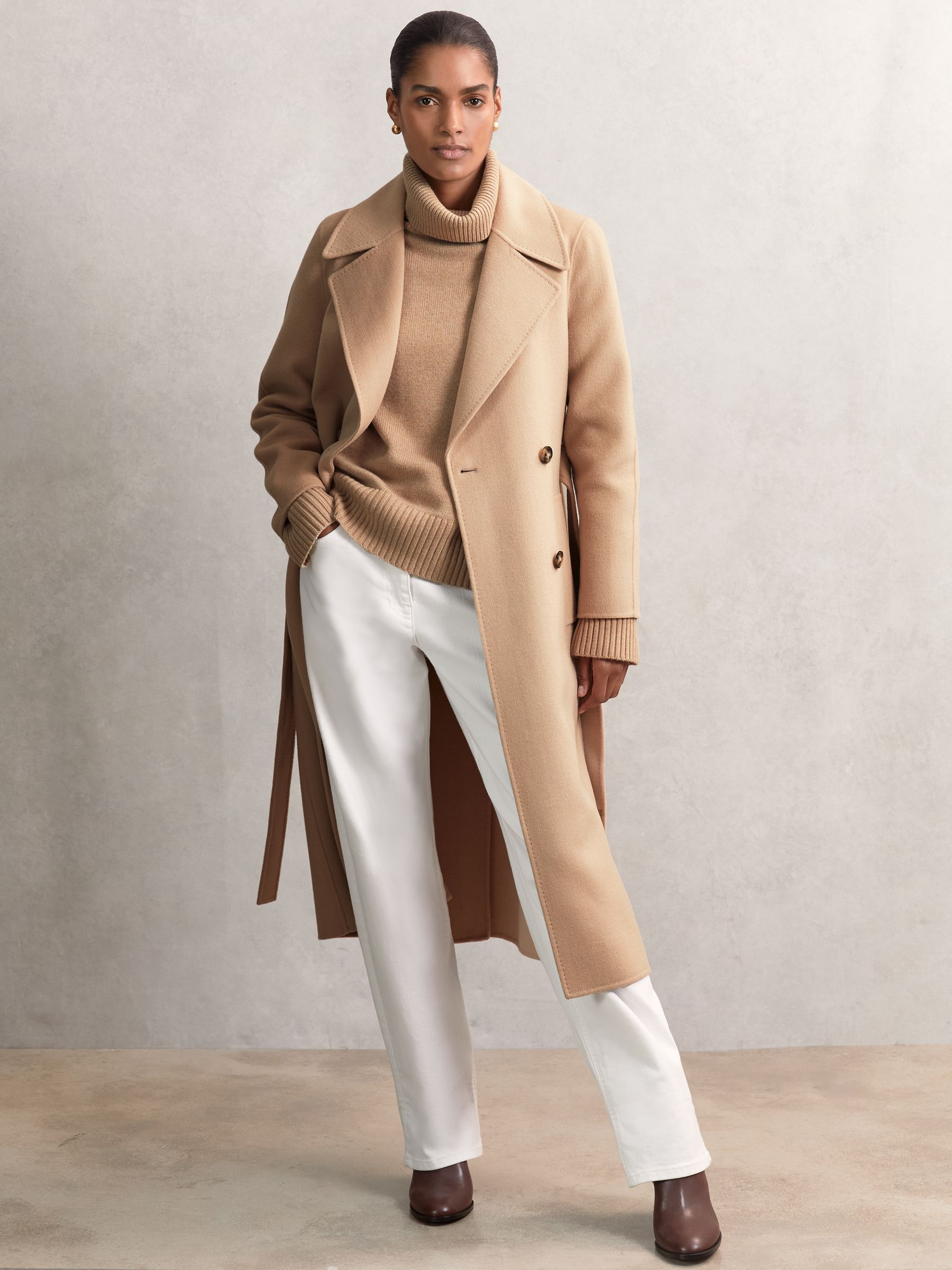Comprar Suéter Reiss Brooklyn de lã e cashmere com gola alta from