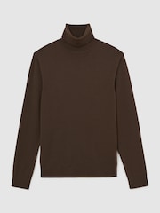 Reiss Chocolate Brown Caine Jumper - Image 2 of 7