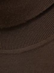 Reiss Chocolate Brown Caine Jumper - Image 7 of 7