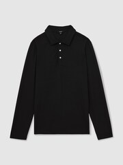 Reiss Black Tivolli Polo Shirt - Image 2 of 6