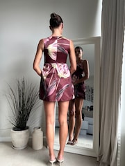 Style Cheat Erina Satin Mini Dress - Bild 2 von 4