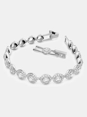Swarovski Silver Una Round Cut Rhodium Plated Angelic Jewellery Set - Image 3 of 7
