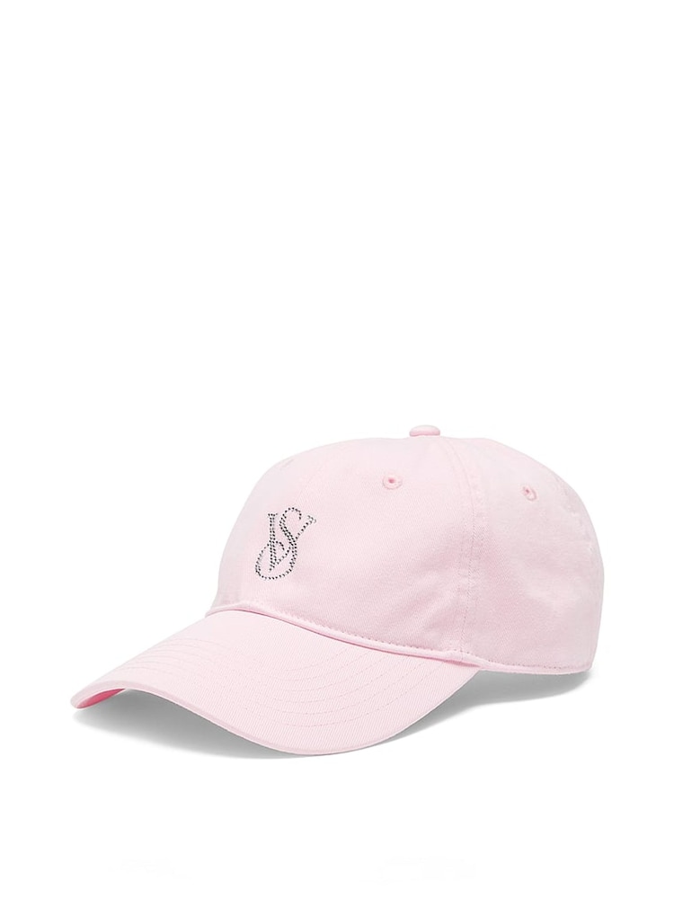 Victoria's Secret Pretty Blossom Pink Baseball Hat - Image 1 of 2