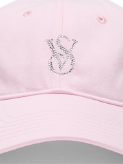 Victoria's Secret Pretty Blossom Pink Baseball Hat - Image 2 of 2