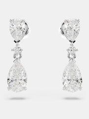 Swarovski Silver Mesmera Mixed Cuts Rhodium Plated Jewellery Set - Image 6 of 8