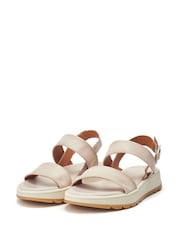 Moda in Pelle Inked Sporty Softee Brown Sandals - Image 2 of 4
