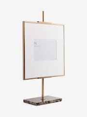 N Premium Marble and Metal Easel Photo Frame - Imaginea 11 din 11
