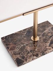 Brass N Premium Marble and Metal Easel Photo Frame - Image 4 of 5