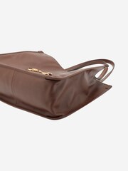 Gucci Brown Horsebit 1955 Leather Tote Bag - Image 5 of 8