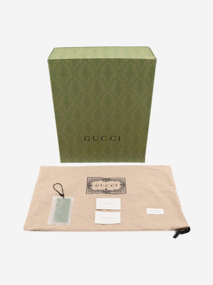Gucci Brown Horsebit 1955 Leather Tote Bag - Image 8 of 8
