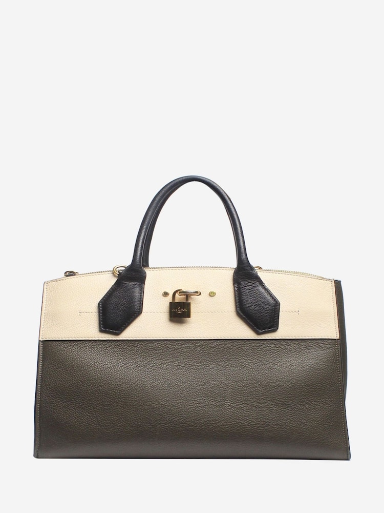 Louis Vuitton Green On My Side Top Handle Bag - Image 1 of 10