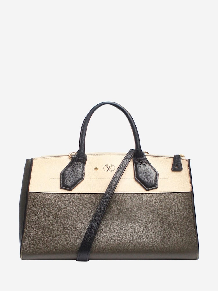 Louis Vuitton Green On My Side Top Handle Bag - Image 2 of 10