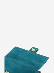 Fendi Blue Suede Mamma Baguette Bag - Image 8 of 8