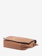 Prada Brown Vitello Phenix Leather Shoulder Bag - Image 3 of 9