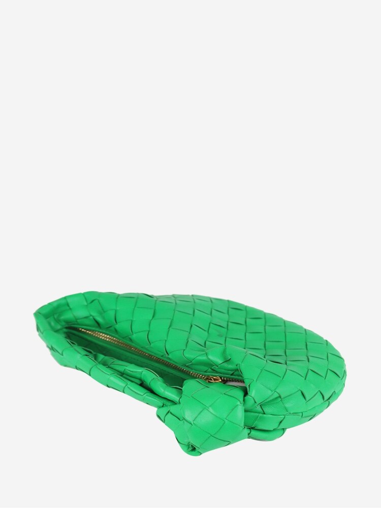 Bottega Veneta Green Mini Jodie Bag - Image 2 of 6 Bottega Veneta Green Mini Jodie Bag - Image 2 of 6