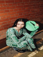 Bottega Veneta Green Mini Jodie Bag - Image 6 of 6