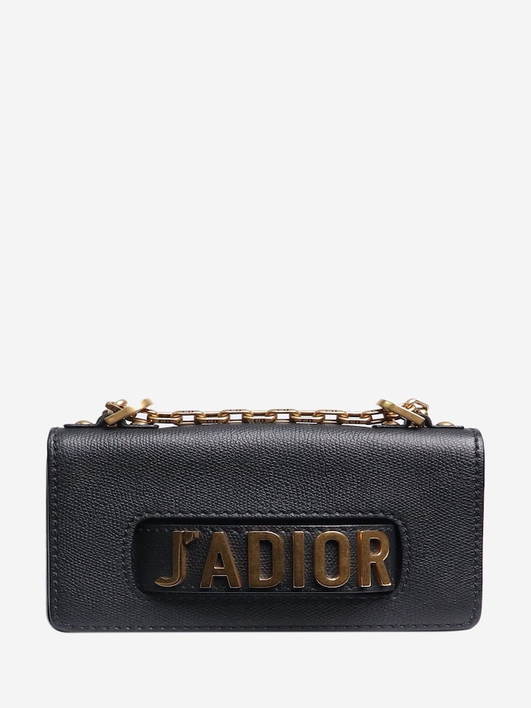 Christian Dior Black J'Adior Leather Mini Bag - Image 1 of 10