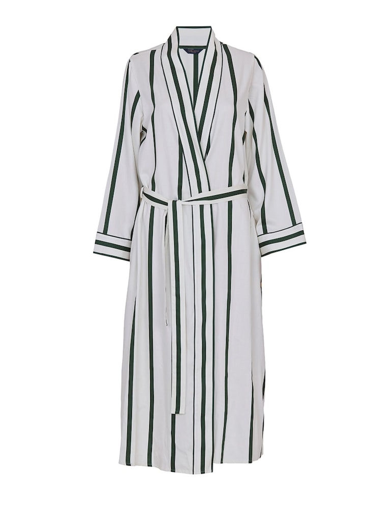 Fable and Eve Green Long Sleeve Dressing Gown - Image 4 of 4