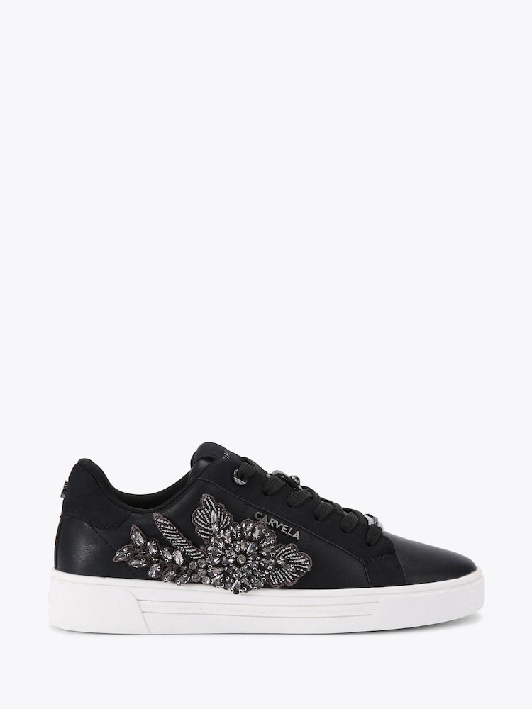 Carvela Mortella Black Trainers - Image 1 of 5