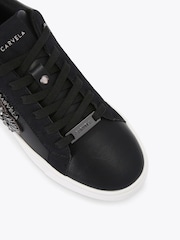 Carvela Mortella Black Trainers - Image 4 of 5