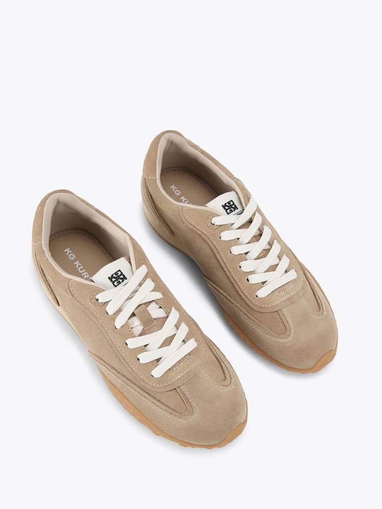 KG Kurt Geiger Cream Lagos Trainers - Image 2 of 4 KG Kurt Geiger Cream Lagos Trainers - Image 2 of 4