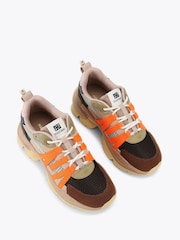 KG Kurt Geiger Pink Laya Trainers - Image 2 of 4
