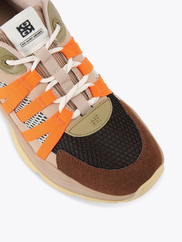 KG Kurt Geiger Pink Laya Trainers - Image 4 of 4