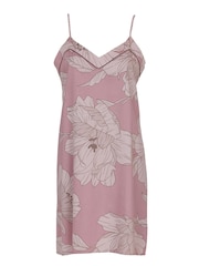 Fable and Eve Pink Strappy Short Nightdress - Image 4 of 4