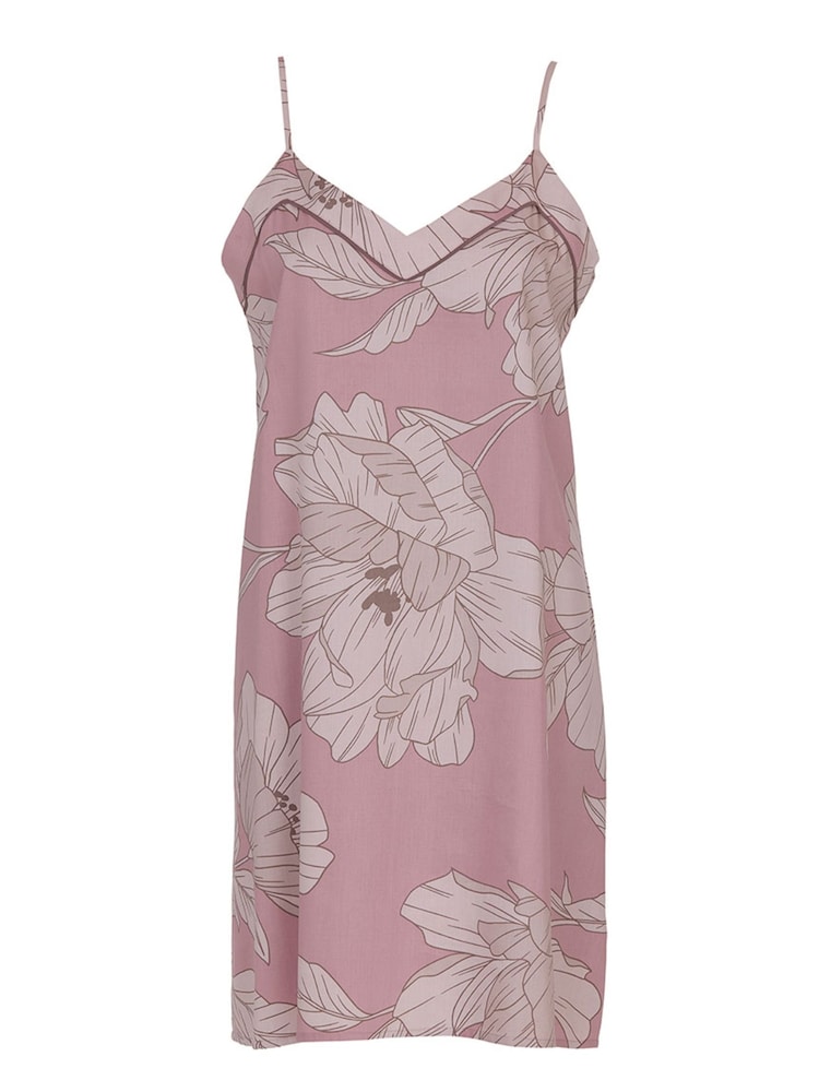 Fable and Eve Pink Strappy Short Nightdress - Image 4 of 4