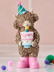 Natural Birthday Hamish The Highland Cow Ornament - Image 2 of 3