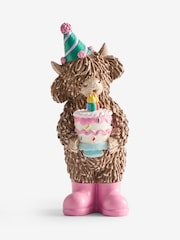 Natural Birthday Hamish The Highland Cow Ornament - Image 3 of 3