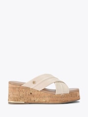 Carvela Comfort Fresco Cross Wedge Sandals - Image 1 of 4