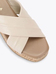 Carvela Comfort Fresco Cross Wedge Sandals - Image 4 of 4