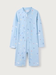 The White Company Blue Recycled Under The Sea Surfsuit - Image 2 of 4