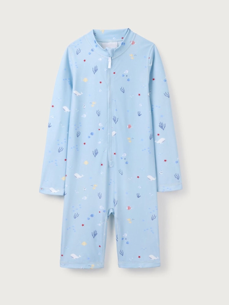 The White Company Blue Recycled Under The Sea Surfsuit - Image 2 of 4