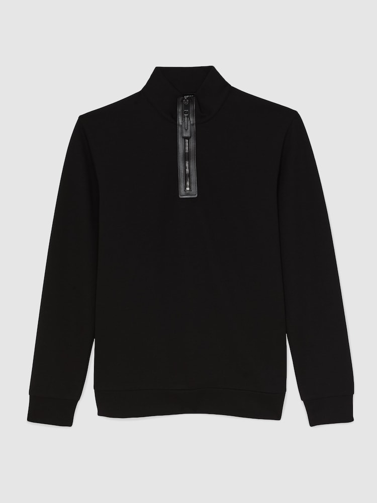 Reiss Black Hale Sweatshirt - Image 2 of 6