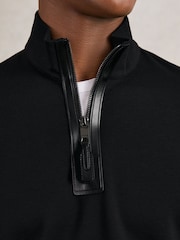 Reiss Black Hale Sweatshirt - Image 4 of 6